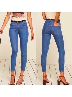 Reformation High Rise Skinny Jeans
